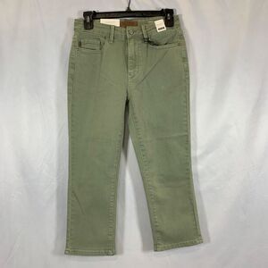 Judy Blue Mckenzie Colored Capri Denim Green